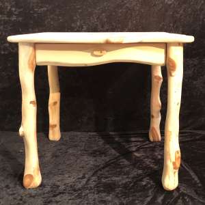 Schillertisch aus Arve/Zirbenholz